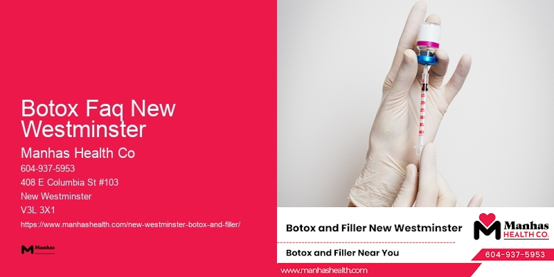 Botox Injection Treatments For Skin Botox Faq New Westminster
