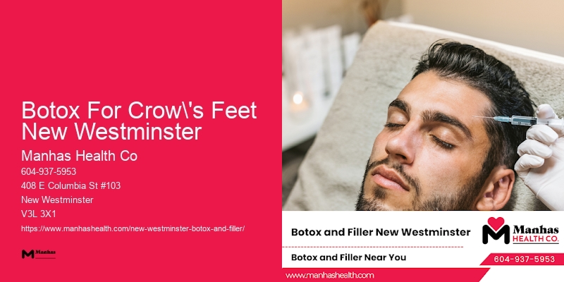 Botox Wrinkle Smoothing Care Botox For Crow's Feet New Westminster