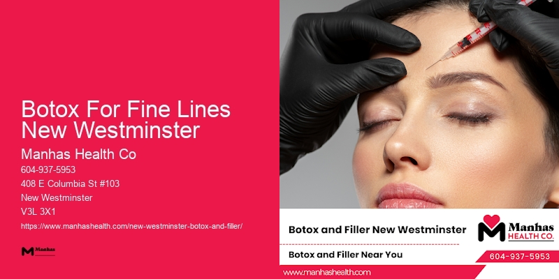 Cosmetic Botox Botox For Fine Lines New Westminster