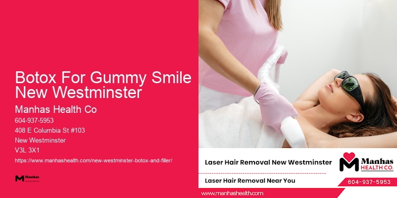 Botox Wrinkle Treatment Center Botox For Gummy Smile New Westminster