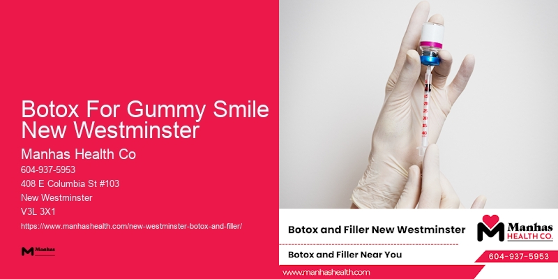 Botox Anti-Aging Wrinkle Therapy Botox For Gummy Smile New Westminster