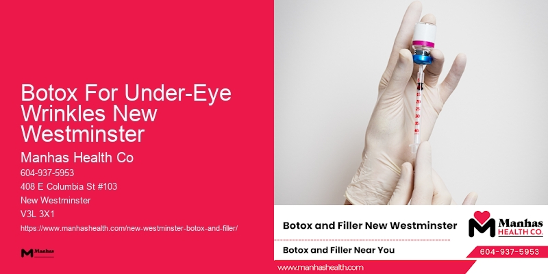 Botox Wrinkle Reduction Services Botox For Under-Eye Wrinkles New Westminster