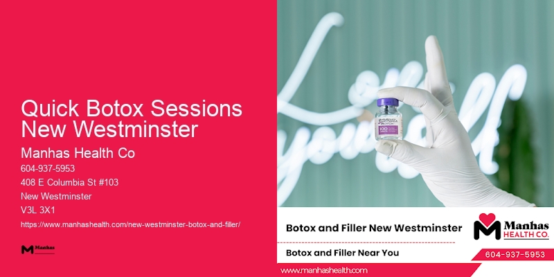 Botox Expert Advice Quick Botox Sessions New Westminster